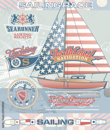 Sailing vector elements