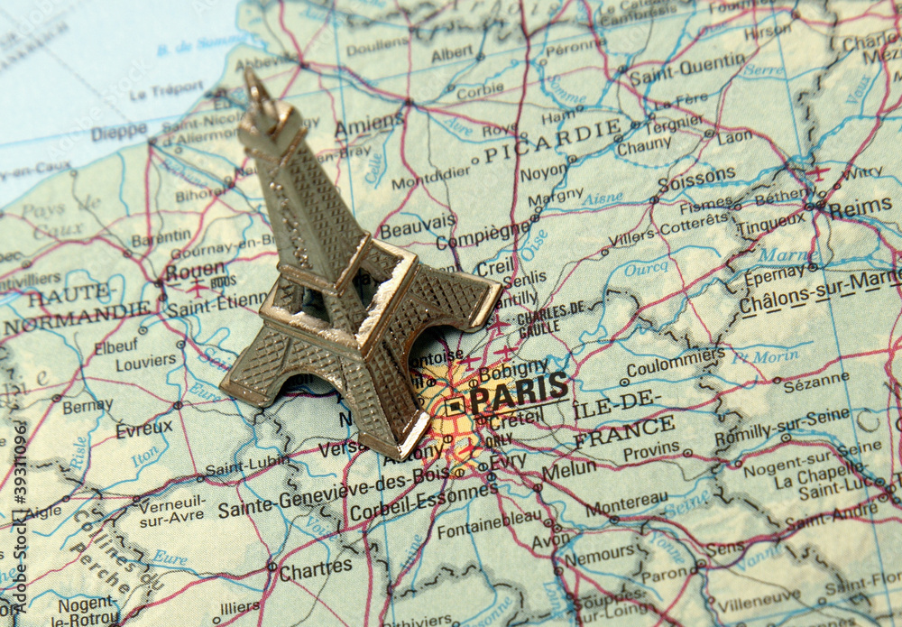 Naklejka premium frankreich