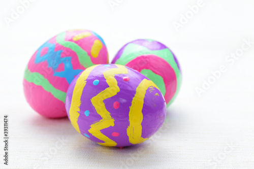 hand painted easter eggs
