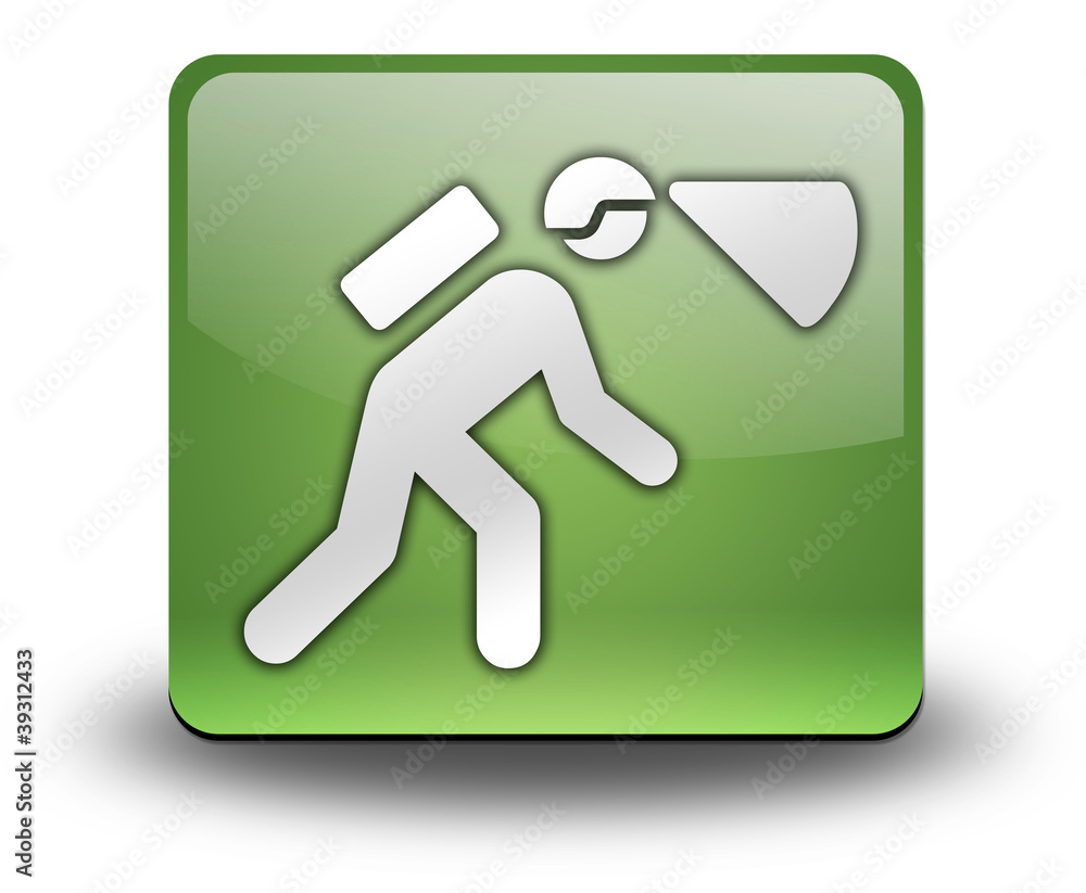 Green 3D Effect Icon Green 3D Effect Icon
