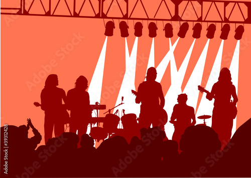 Rock musical group