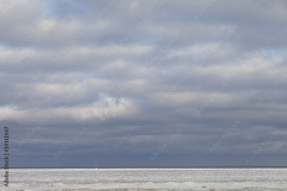 Fototapeta Icy sea.