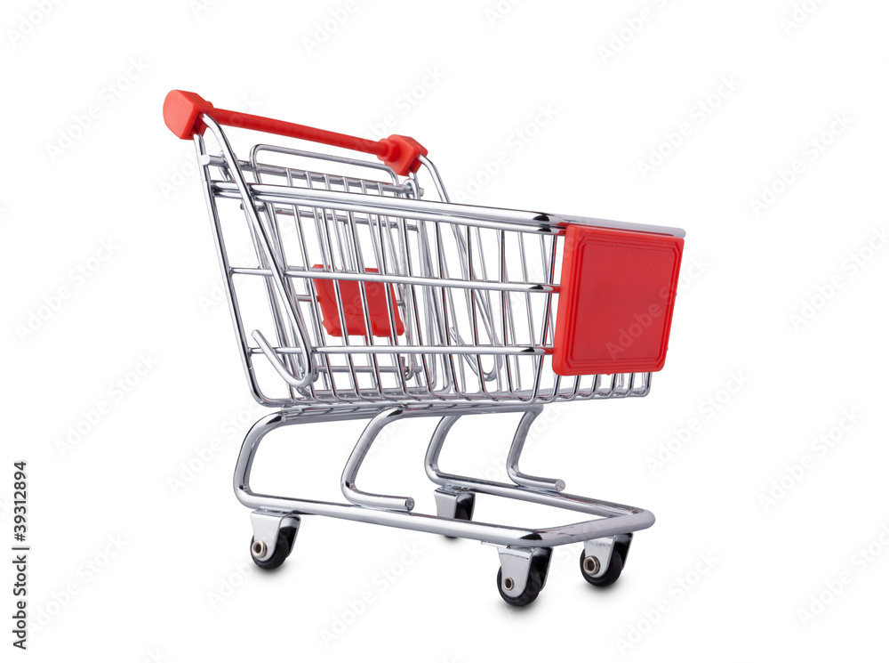 This is shopping cart isolated This is shopping cart isolated