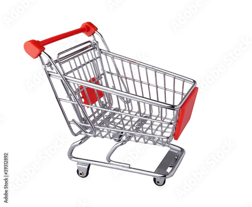 This is shopping cart isolated