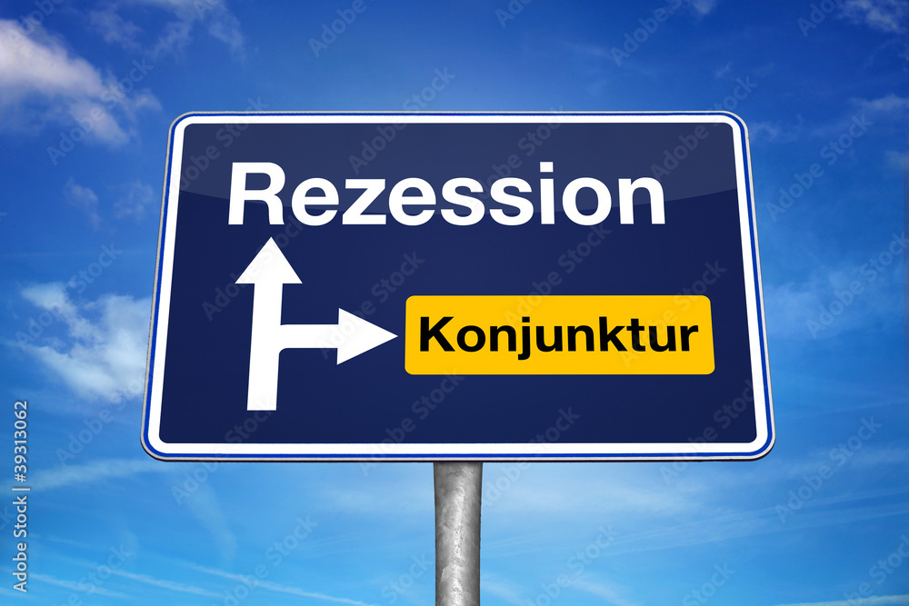 Rezession Konjunktur