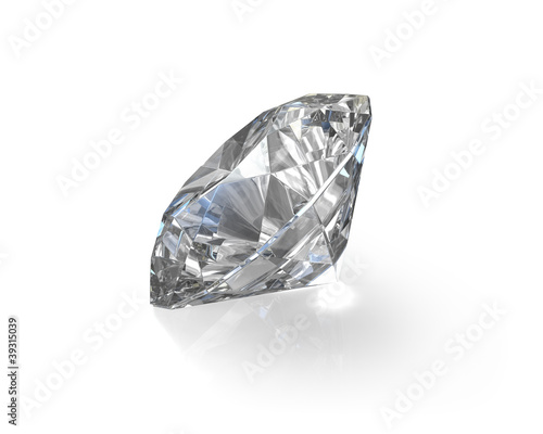 Round  old european cut diamond