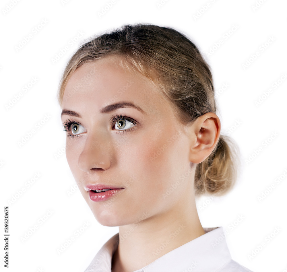 Portrait of a young businesswoman Portrait of a young businesswoman