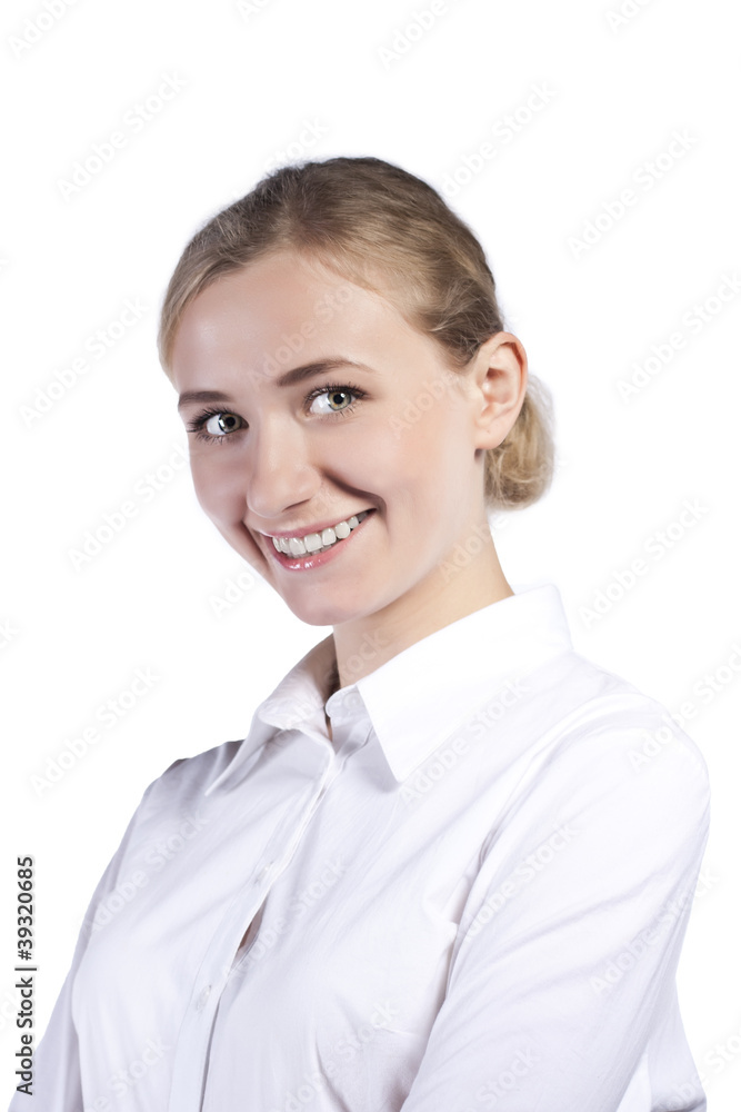 Portrait of a young businesswoman