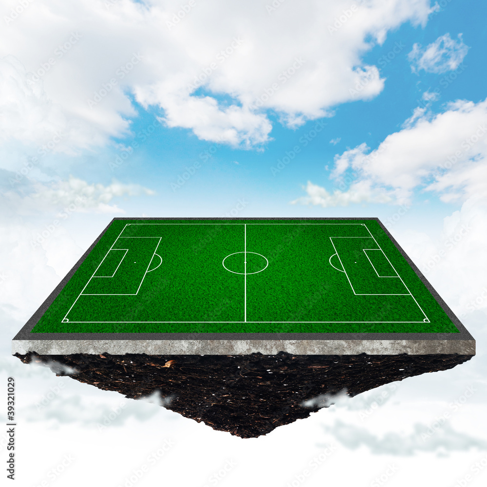 Obraz premium football field