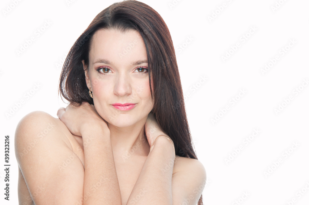 Portrait of a fresh and lovely woman Portrait of a fresh and lovely woman