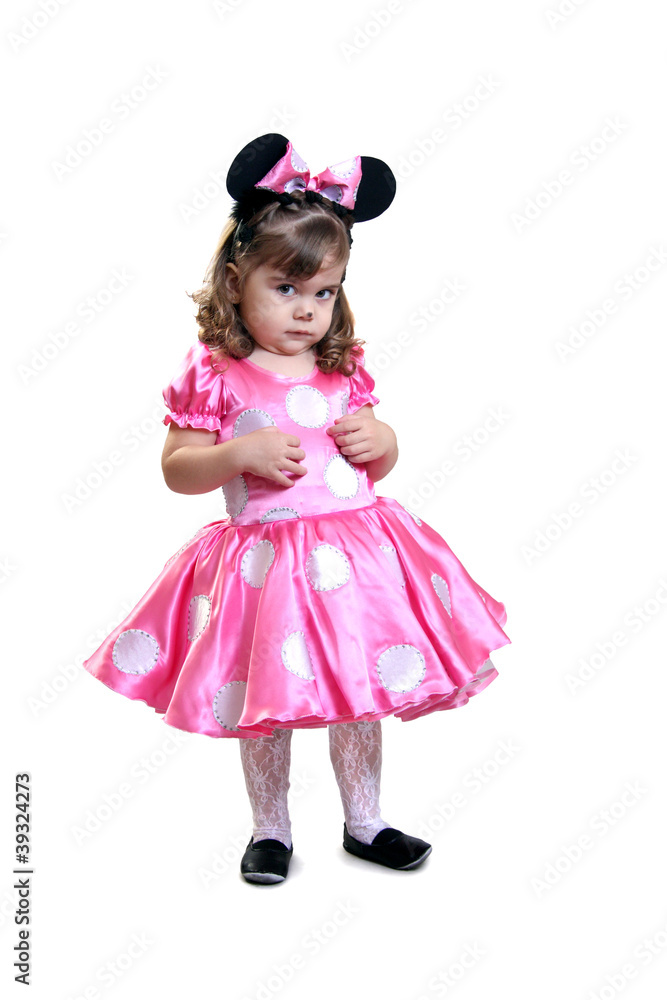 little girl in fancy dress. little girl in fancy dress.
