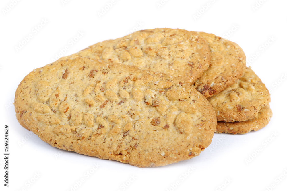 Oval-shaped cookies Stock Photo | Adobe Stock