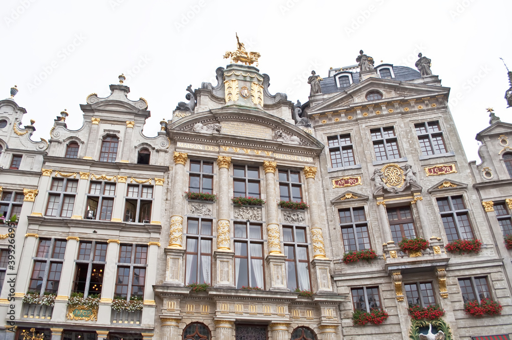 Fototapeta premium Building Maison des Brasseurs,Brussels