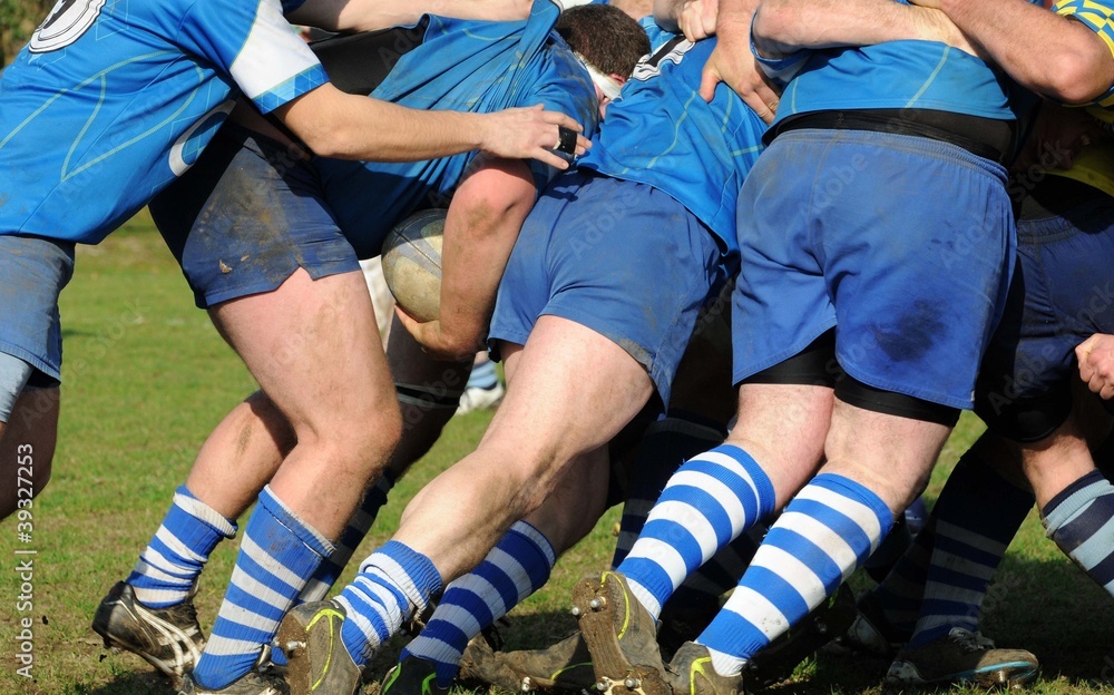 rugby et mélée