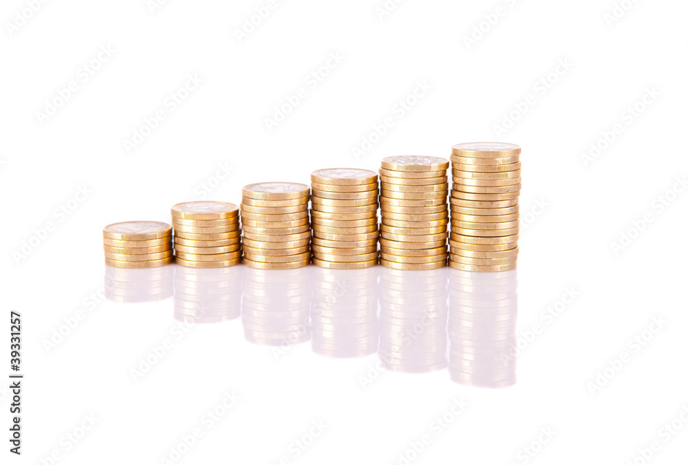 Pile of coins Pile of coins