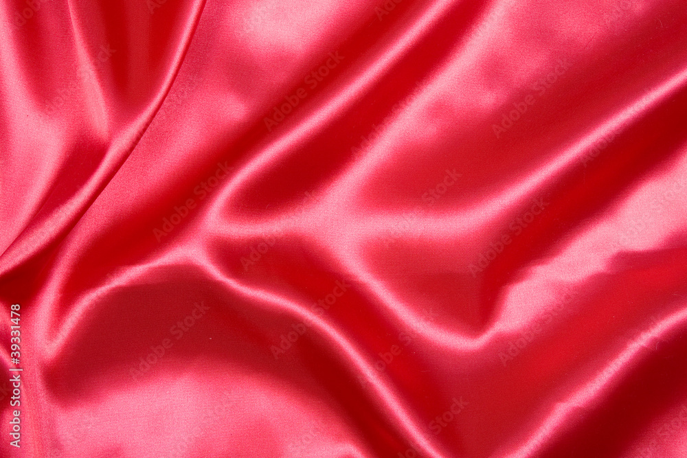 Obraz premium Red silk fabric