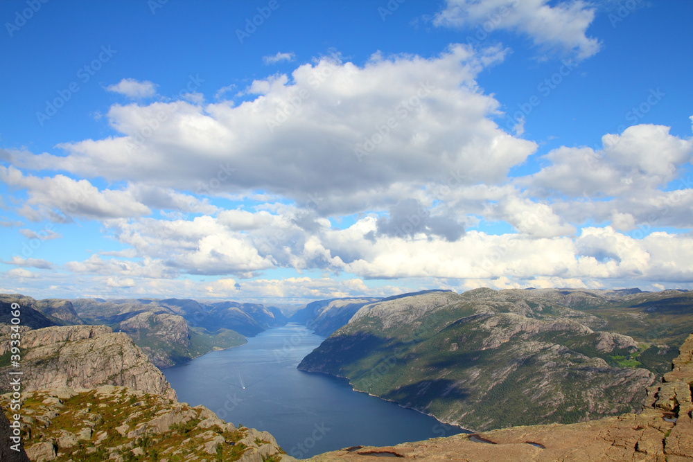 Norway fjord - Lysefjorden