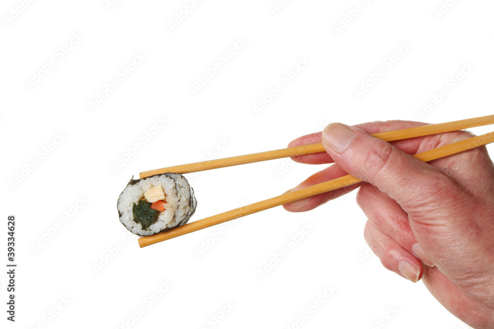 Copsticks hand sushi Copsticks hand sushi