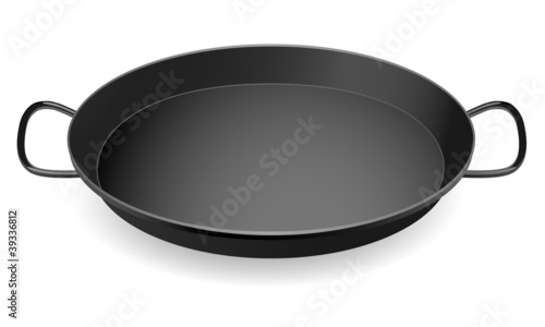 Food plate. Vector illustration