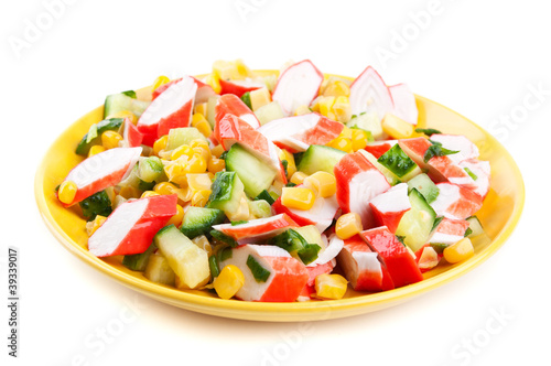 salad isolated