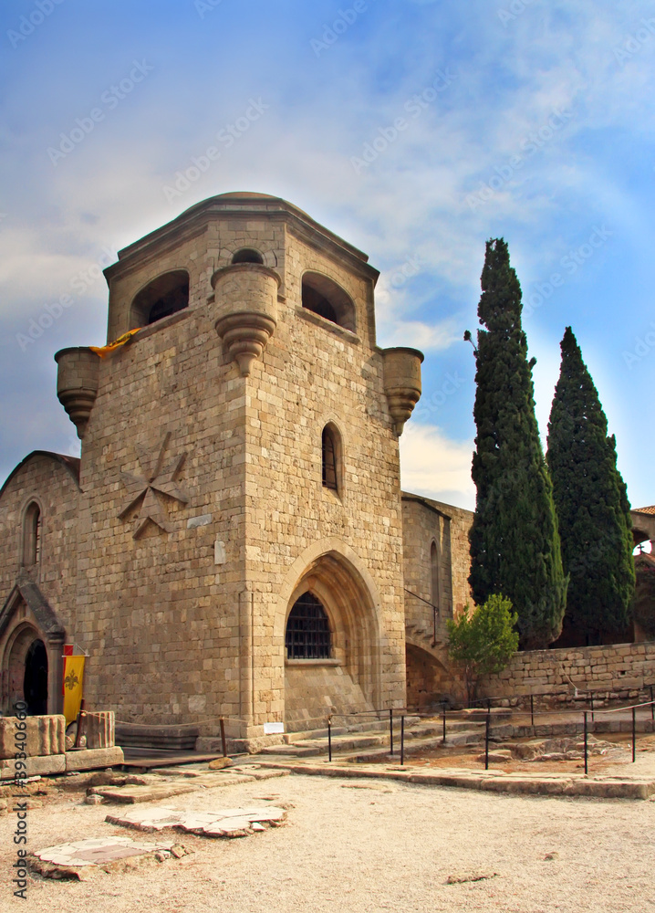 Monastery on a Filerimos mountain