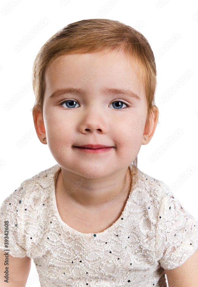 Portrait of beautiful little girl Portrait of beautiful little girl