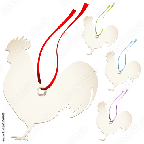 Easter Hangtags Rooster