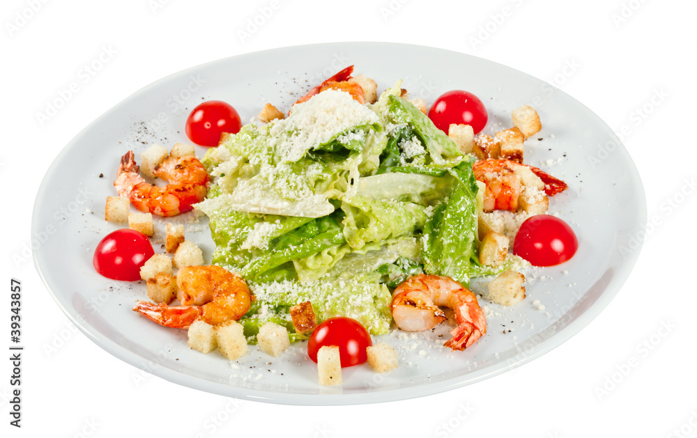 Caesar Salad with shrimps Caesar Salad with shrimps