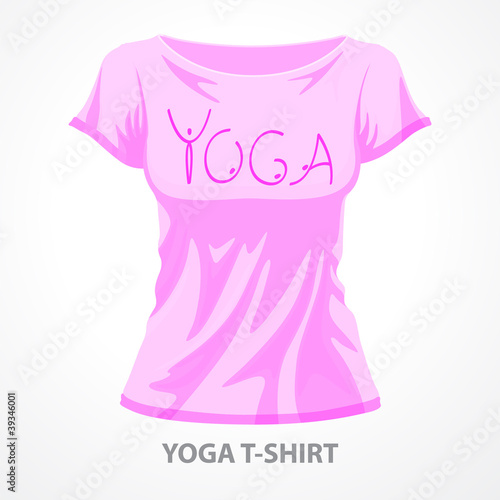 yoga-T-Shirt photo