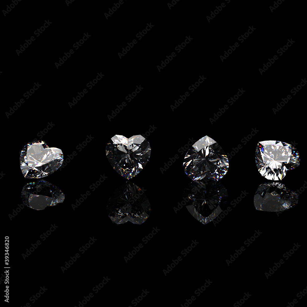 Collection of diamond. Gemstone Collection of diamond. Gemstone