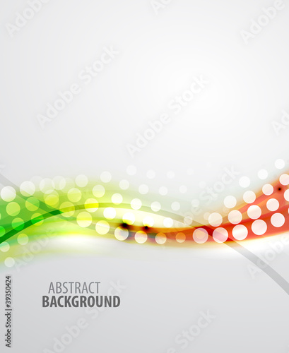 Abstract flowing wave background