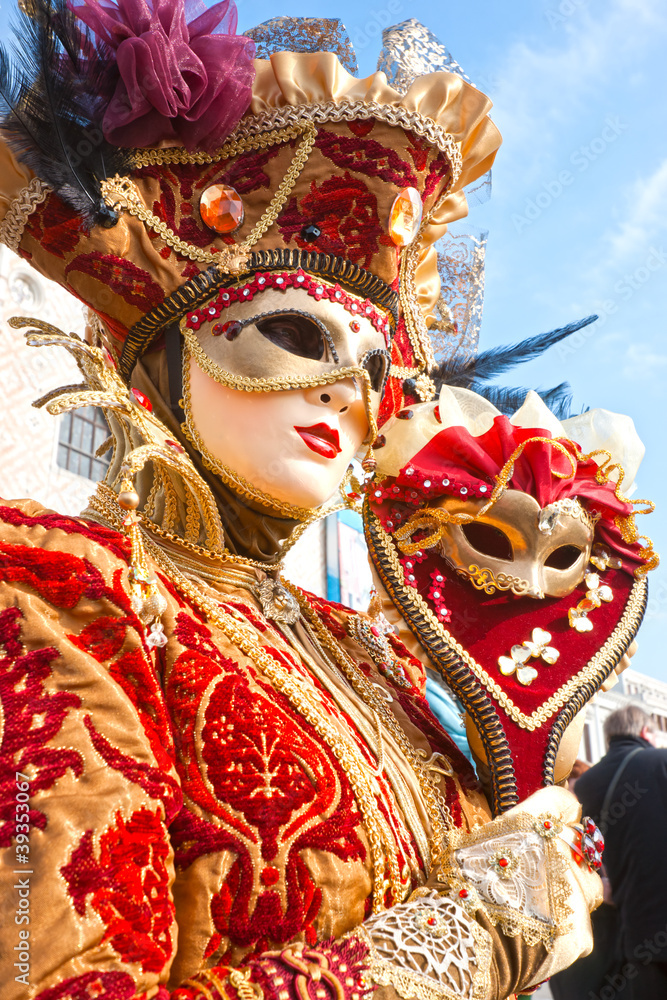 Naklejka premium Venice Mask, Carnival.