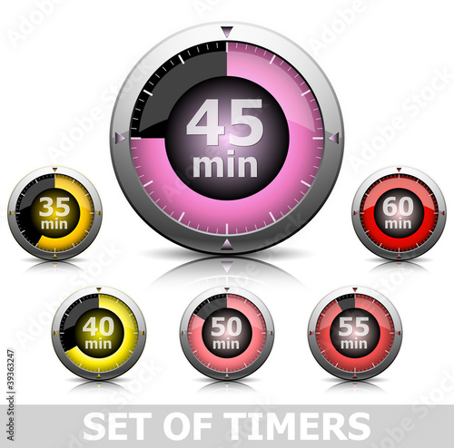 Set of timers