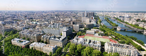 panorama of paris france #39365811