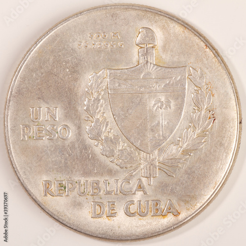 Photography Cuba coin