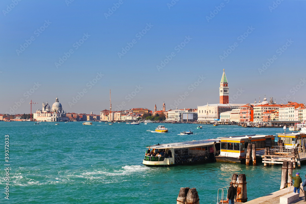Fototapeta premium Beautiful view on Grand Canal, Venice