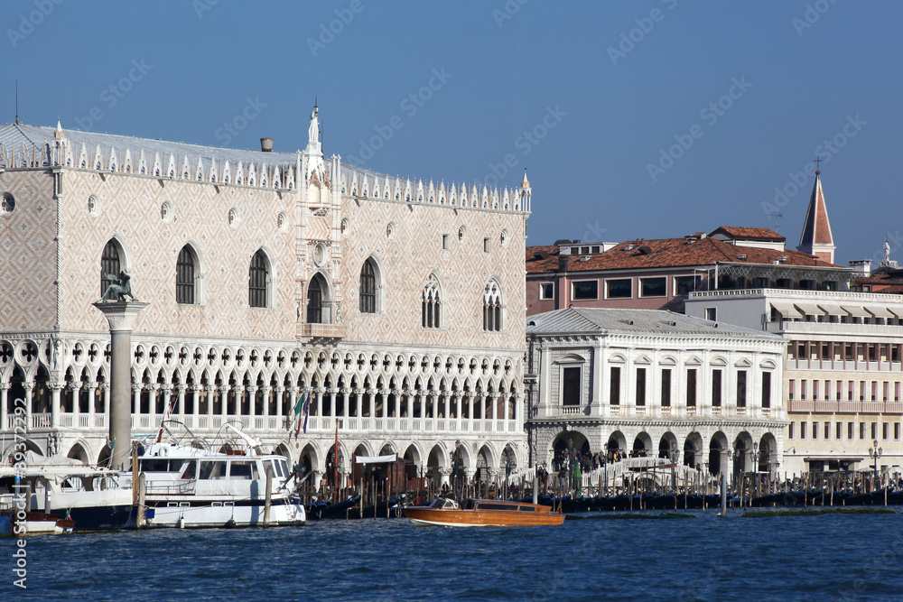 Venice, Piazza San Marco with Doge palace, Italy Venice, Piazza San Marco with Doge palace, Italy