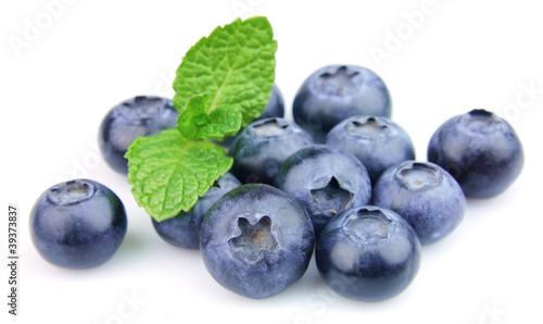 Ripe blueberry