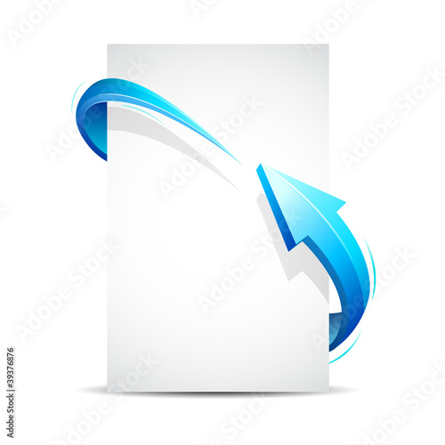 Arrow around Card