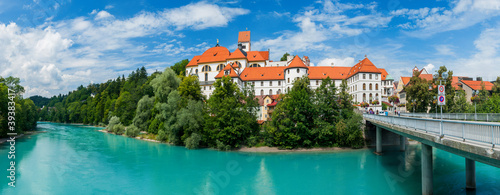 Castle in Bavarian Town Fuessen photo