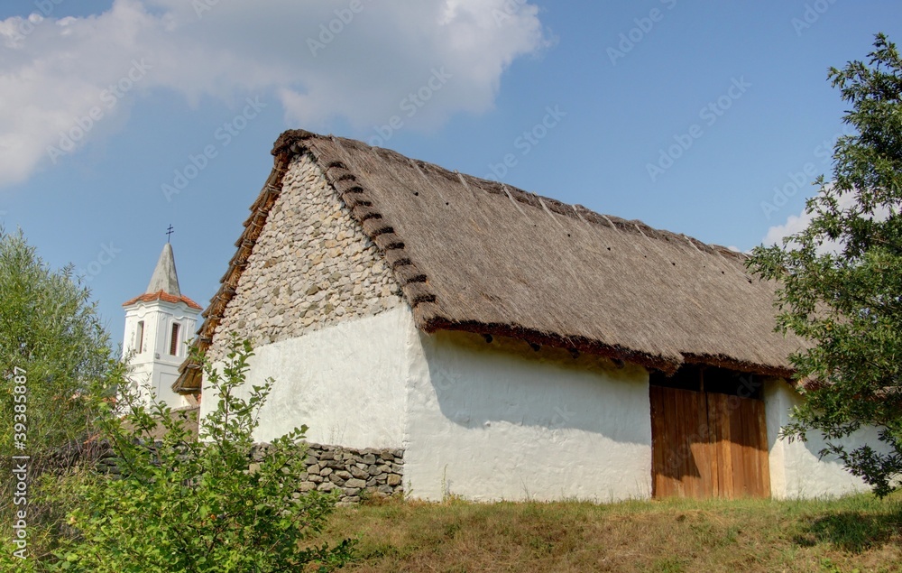 maison traditionnelle hongroise