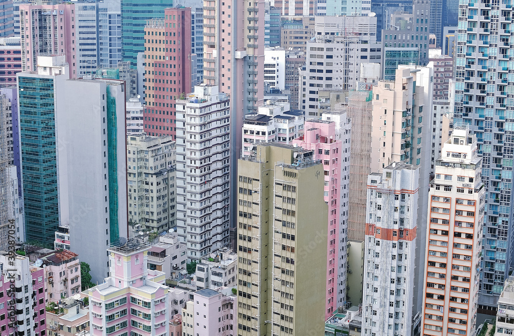 Fototapeta premium Hong Kong High Density