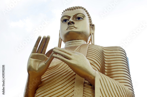 Historic giant buddha statue