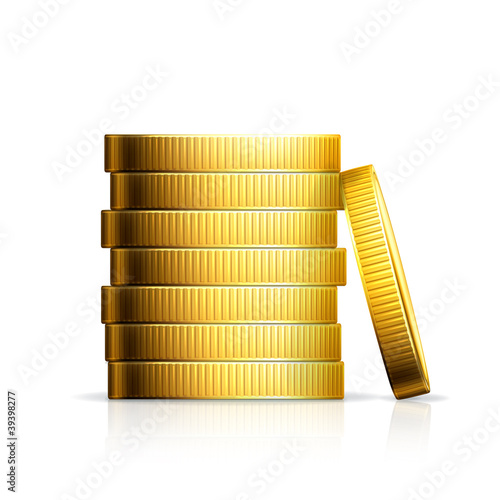 Stack of coins