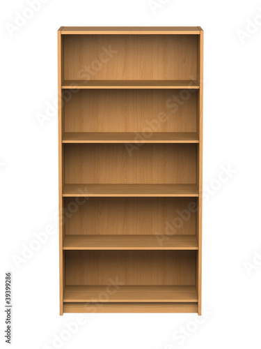 Bookshelf - isolated