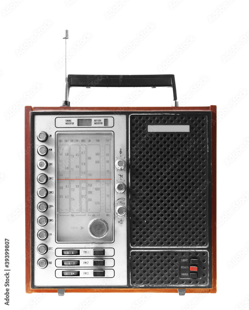 Photography Old radio