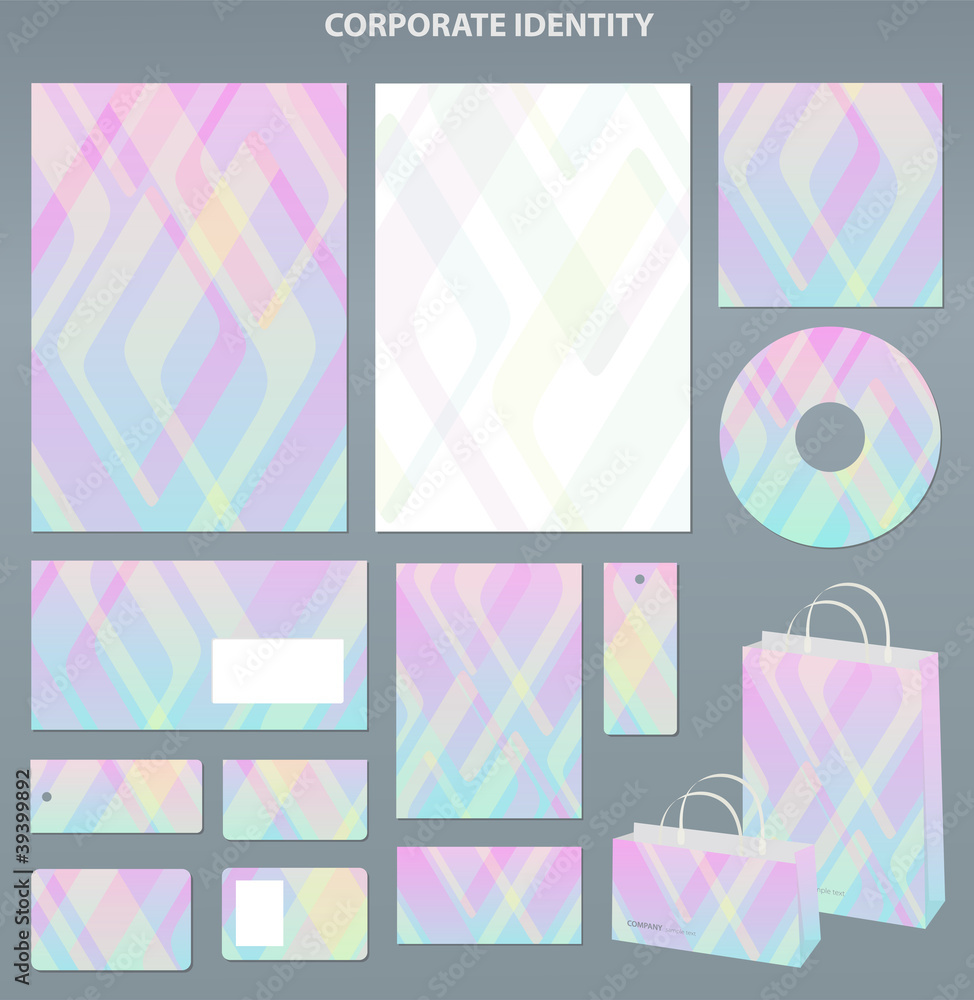 Obraz premium Business style templates