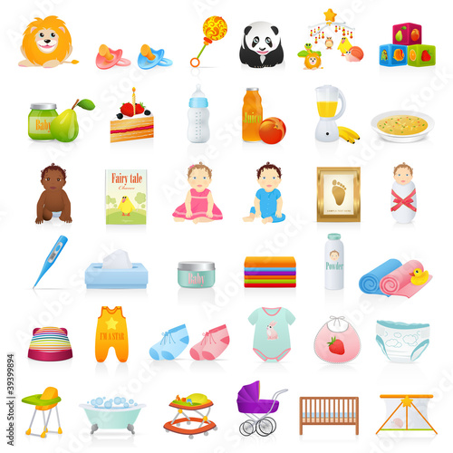 Baby icons