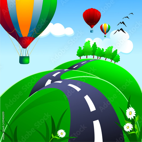 Hot air balloon