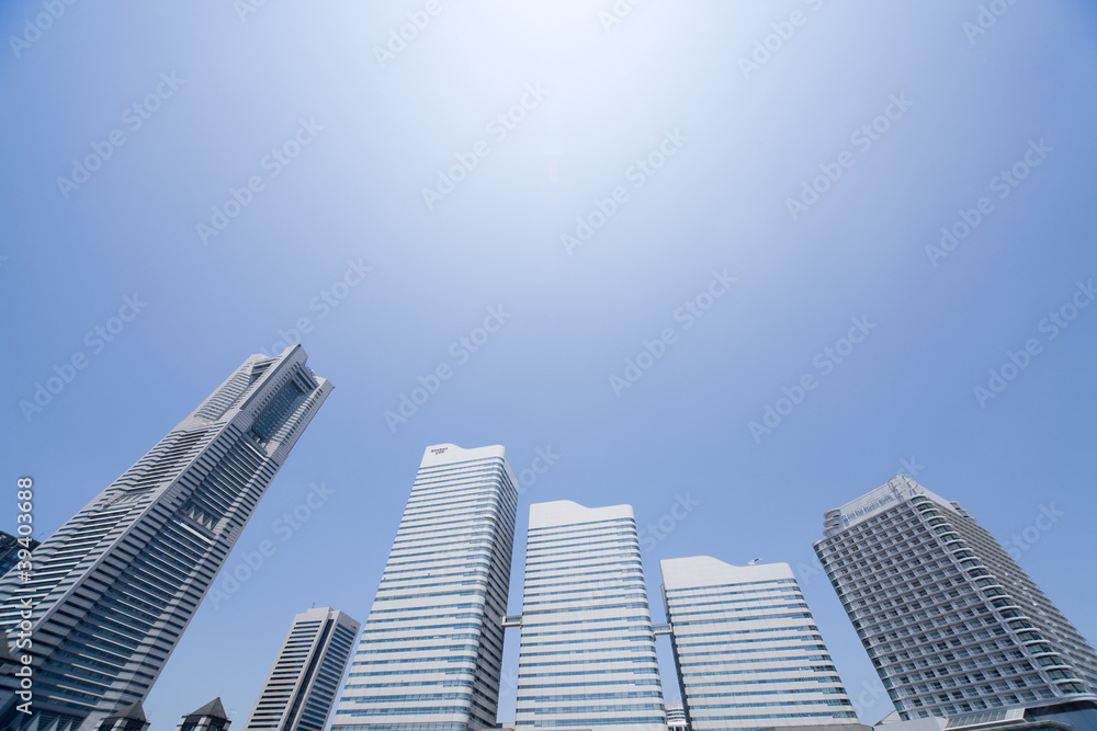 Fototapeta premium Urban Skyscraper Environment